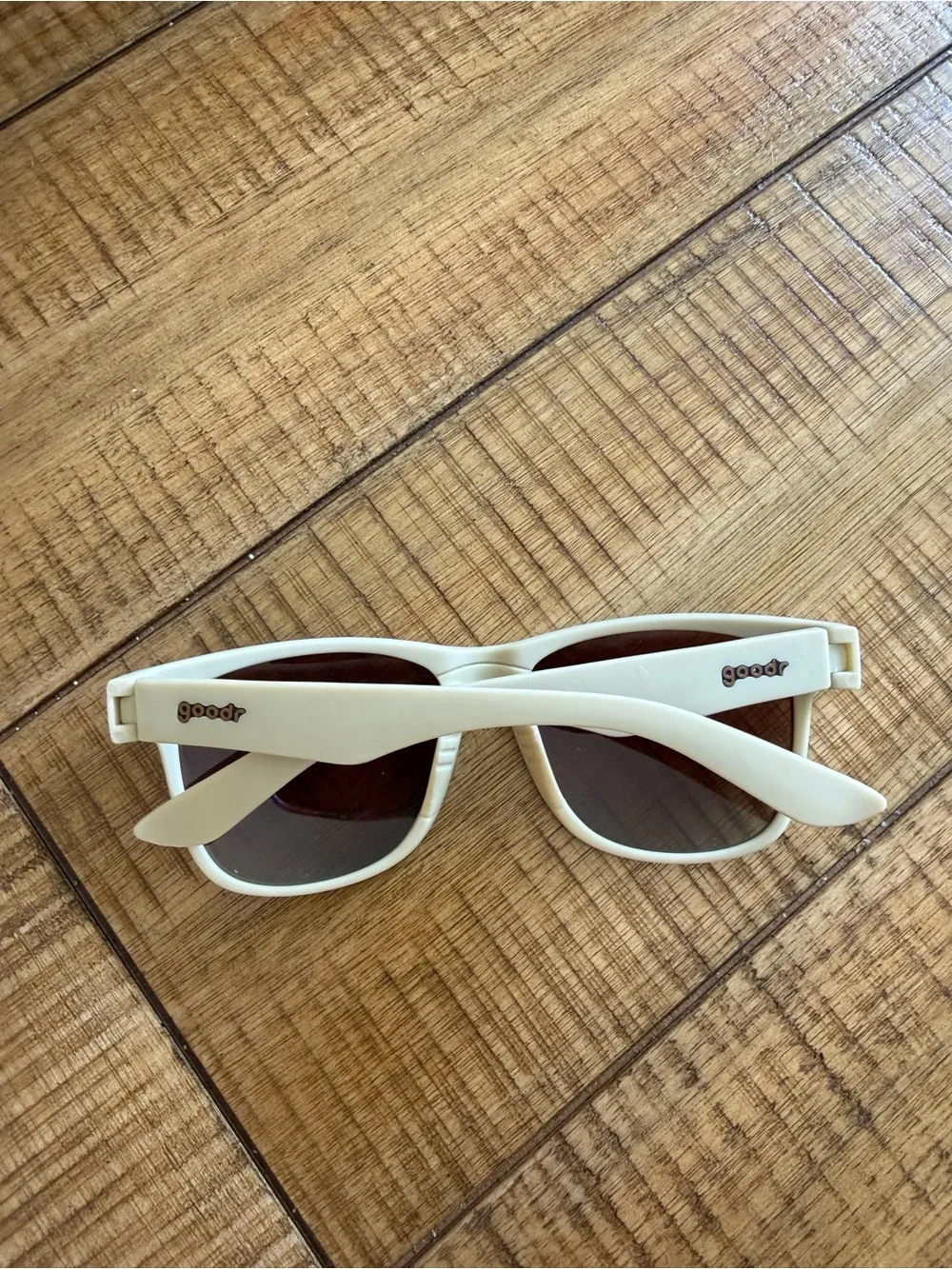 goodr “toasted marshmallow” no slip Sunglasses with Brown Lenses